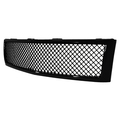 Spec-D Tuning 07-13 Chevrolet Silverado Mesh Grille Glossy Black HG-SIV07JM-JL